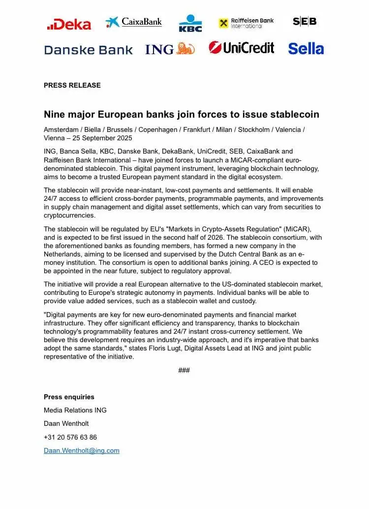 Euro Stablecoin